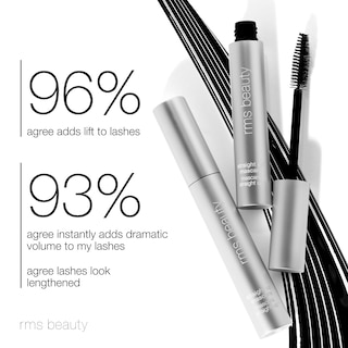Foto 3 | Máscara Rms Beauty Straight Up Con Péptido Voluminizador Negro - Venta Internacional.