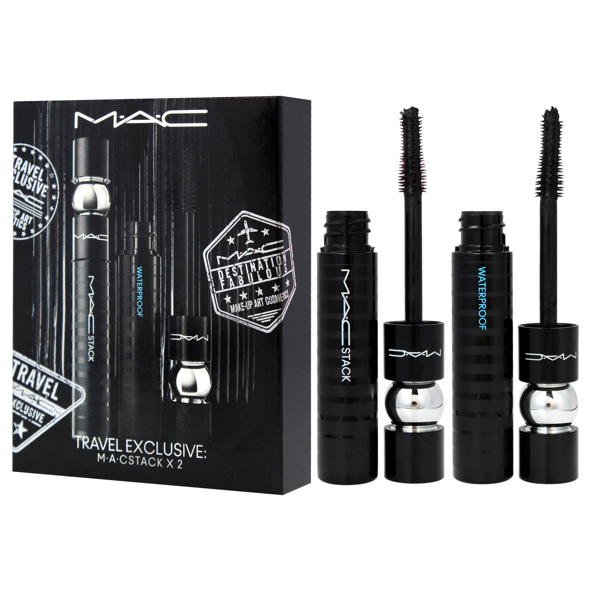 Foto 5 pulgar | Máscara Stack Duo Mac Superstack Mega Brush 12 ml 2 Unidades - Venta Internacional