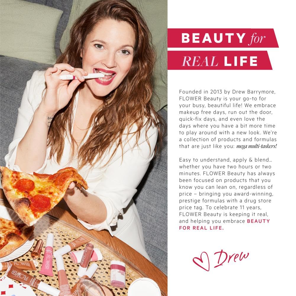 Foto 7 pulgar | Máscara Flower Beauty De Drew Barrymore Warrior Princess Bla - Venta Internacional.