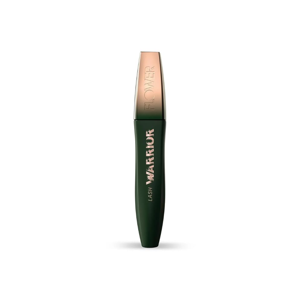 Máscara Flower Beauty Lash Warrior, Voluminizadora, Color Negro Intenso - Venta Internacional.