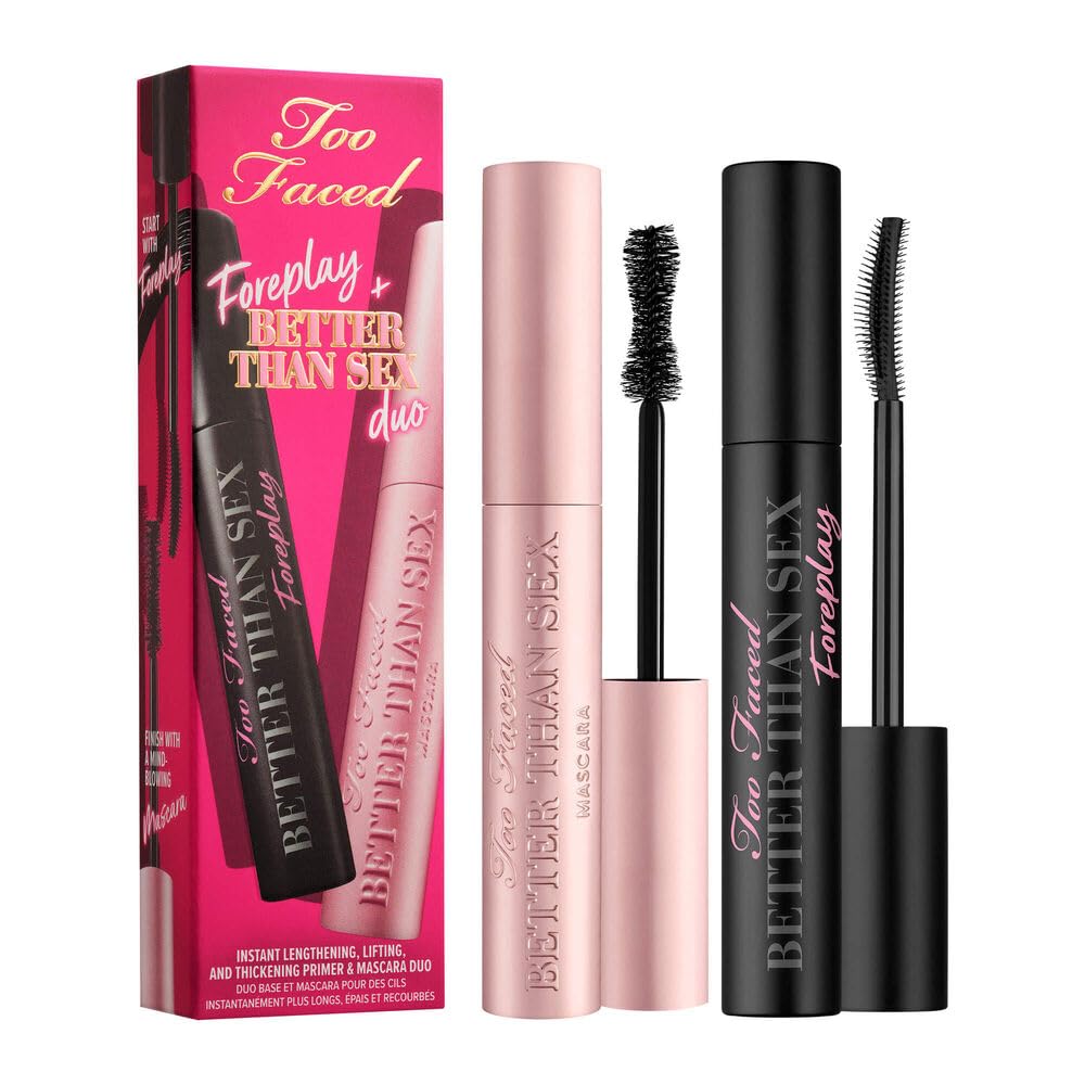Foto 2 pulgar | Maquillaje Too Faced Foreplay & Better Than Sex Duo Black - Venta Internacional.