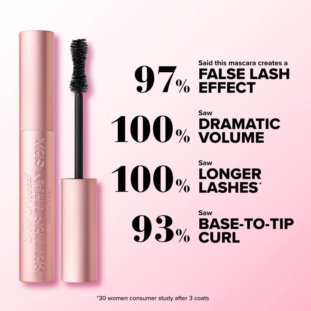 Foto 3 pulgar | Maquillaje Too Faced Foreplay & Better Than Sex Duo Black - Venta Internacional.