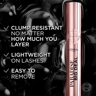 Foto 7 | Máscara L'oreal Paris Paradise Big Deal, Voluminizadora, 10 Ml, Negra - Venta Internacional.