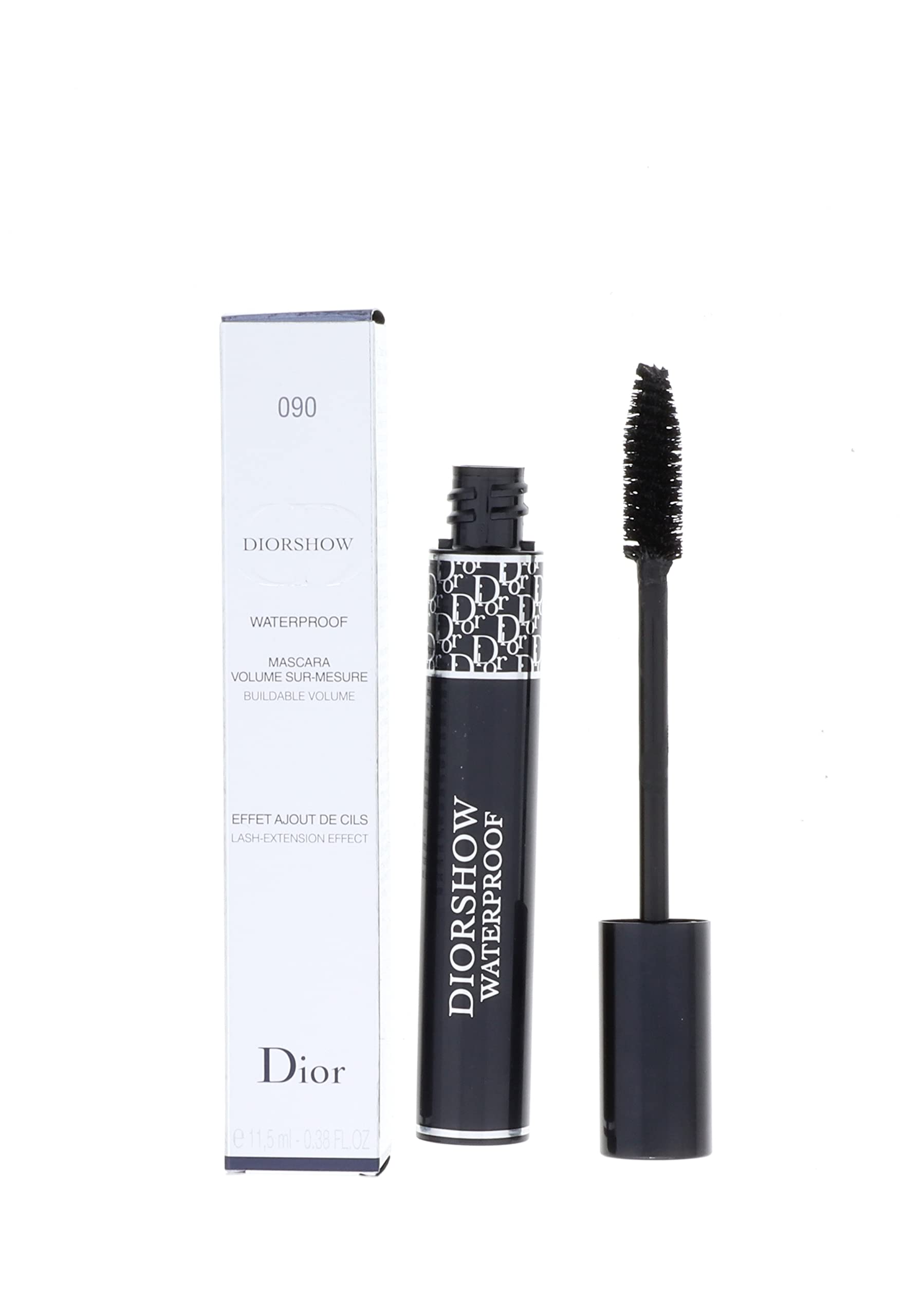 Foto 4 pulgar | Máscara Christian Dior Diorshow Waterproof 090 Negra 11,5 Ml - Venta Internacional.