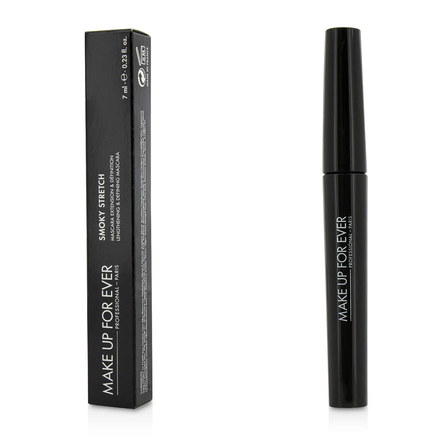 Máscara Make Up For Ever Smoky Stretch Para Alargar, 6,8 Ml - Venta Internacional.