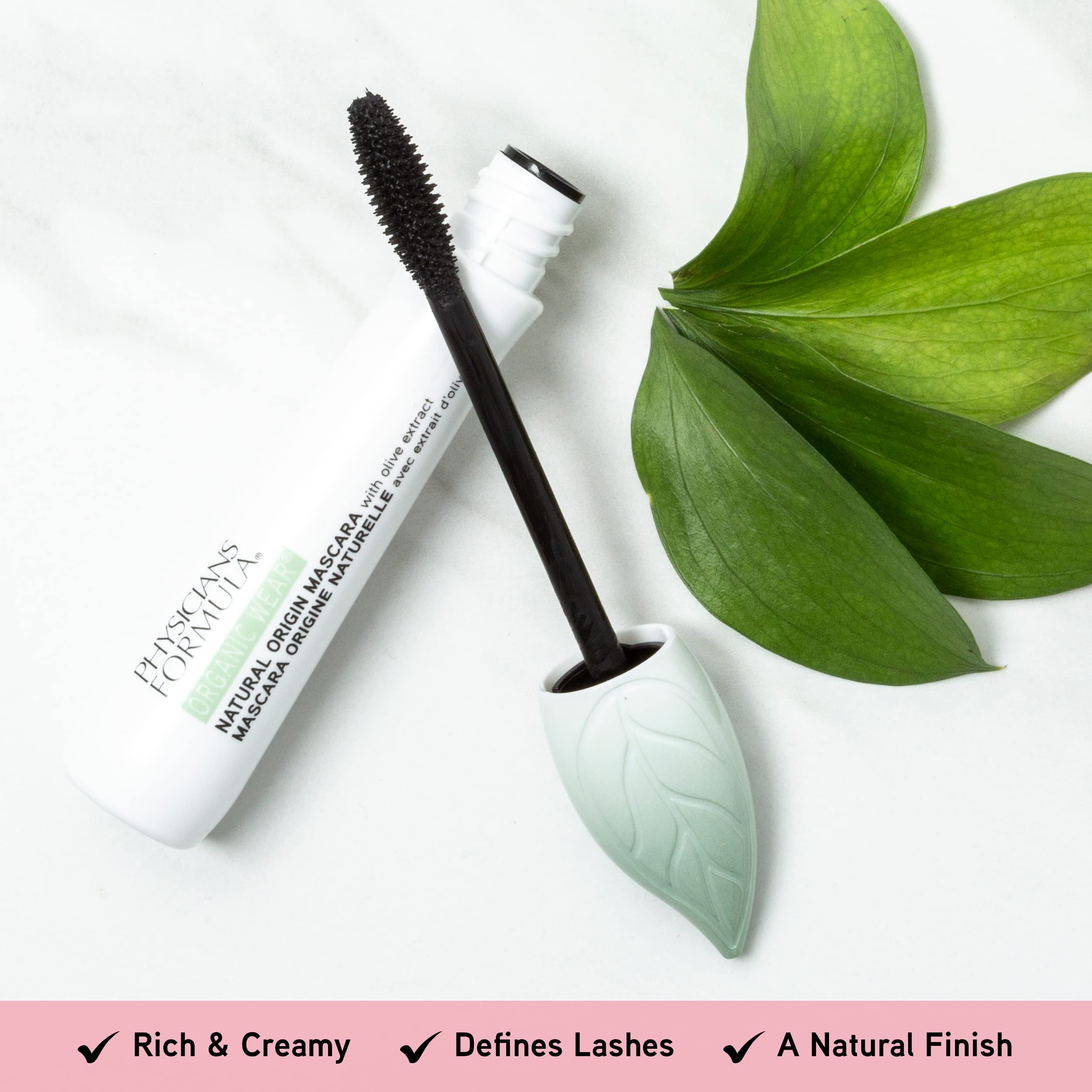 Foto 4 | Máscara Physicians Formula Organic Wear All Natural Black - Venta Internacional.