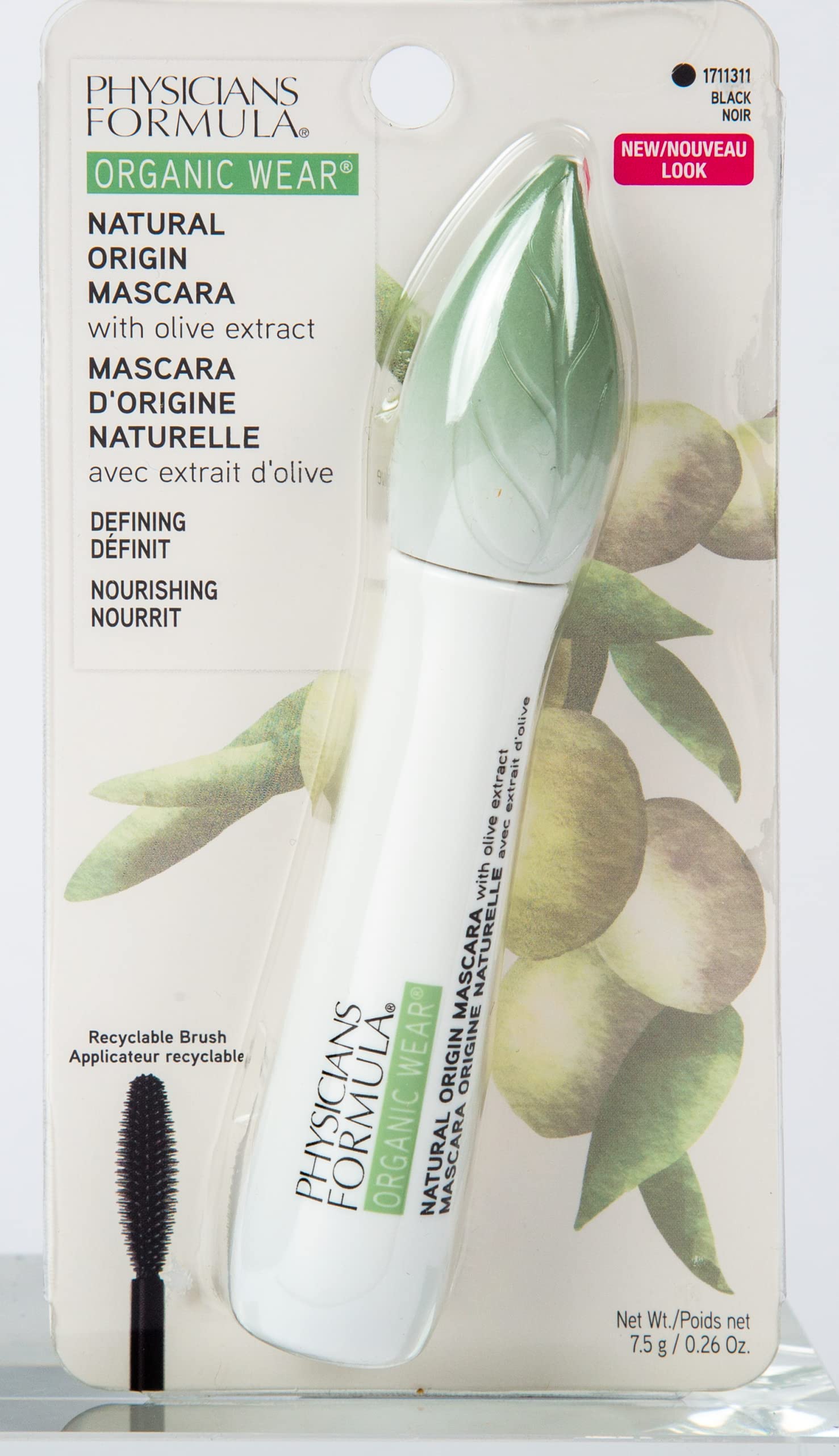 Foto 7 pulgar | Máscara Physicians Formula Organic Wear All Natural Black - Venta Internacional.