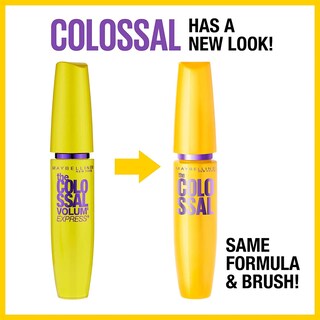 Foto 2 | Máscara Maybelline Volum' Express The Colossal Waterproof, 9 Veces El Volumen, 9 Ml (paquete De 2) - Venta Internacion