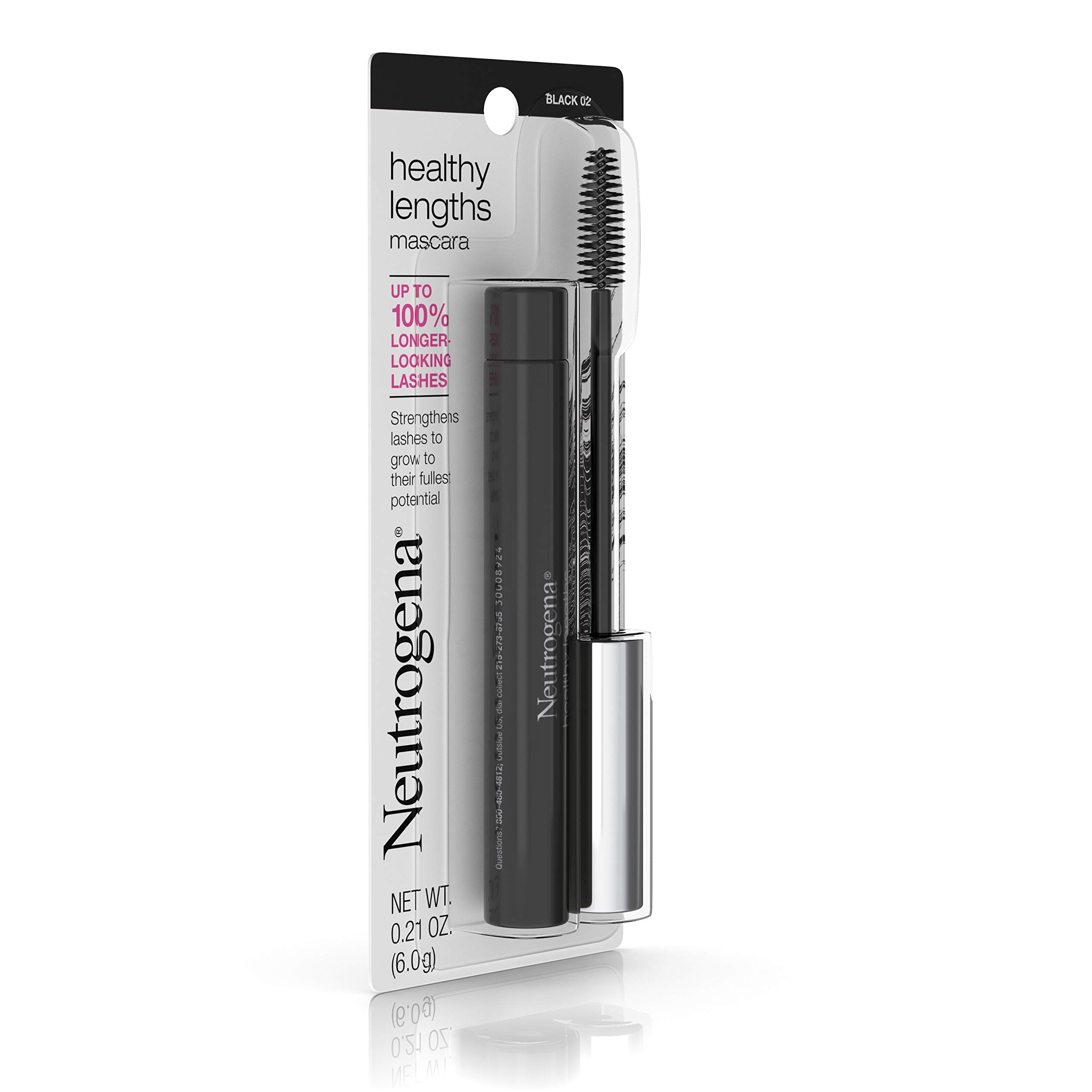 Foto 6 pulgar | Máscara Neutrogena Healthy Lengths Negra 02, 6,2 Ml - Venta Internacional.