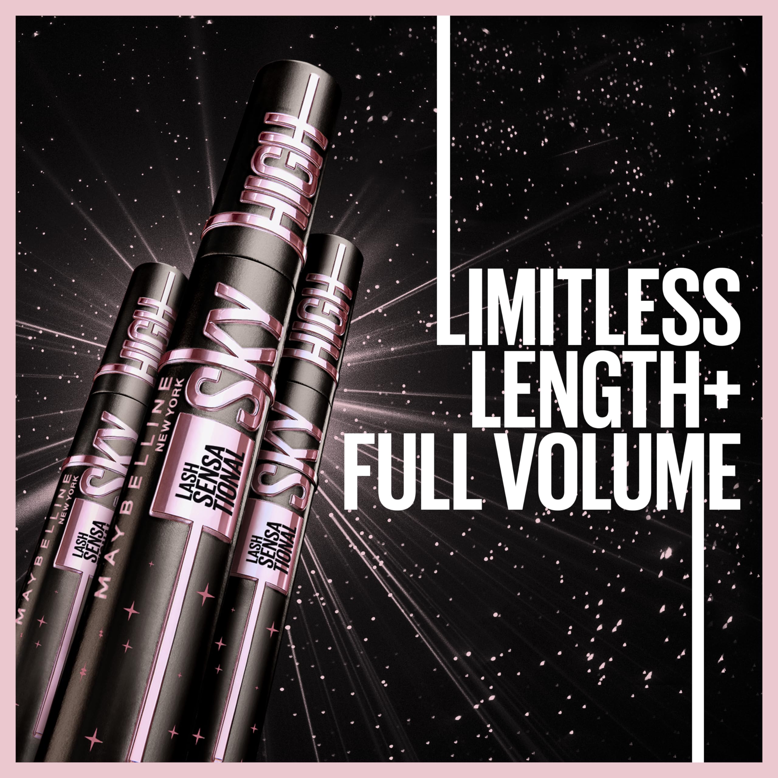 Foto 4 pulgar | Máscara Maybelline Lash Sensational Sky High Cosmic Black - Venta Internacional.