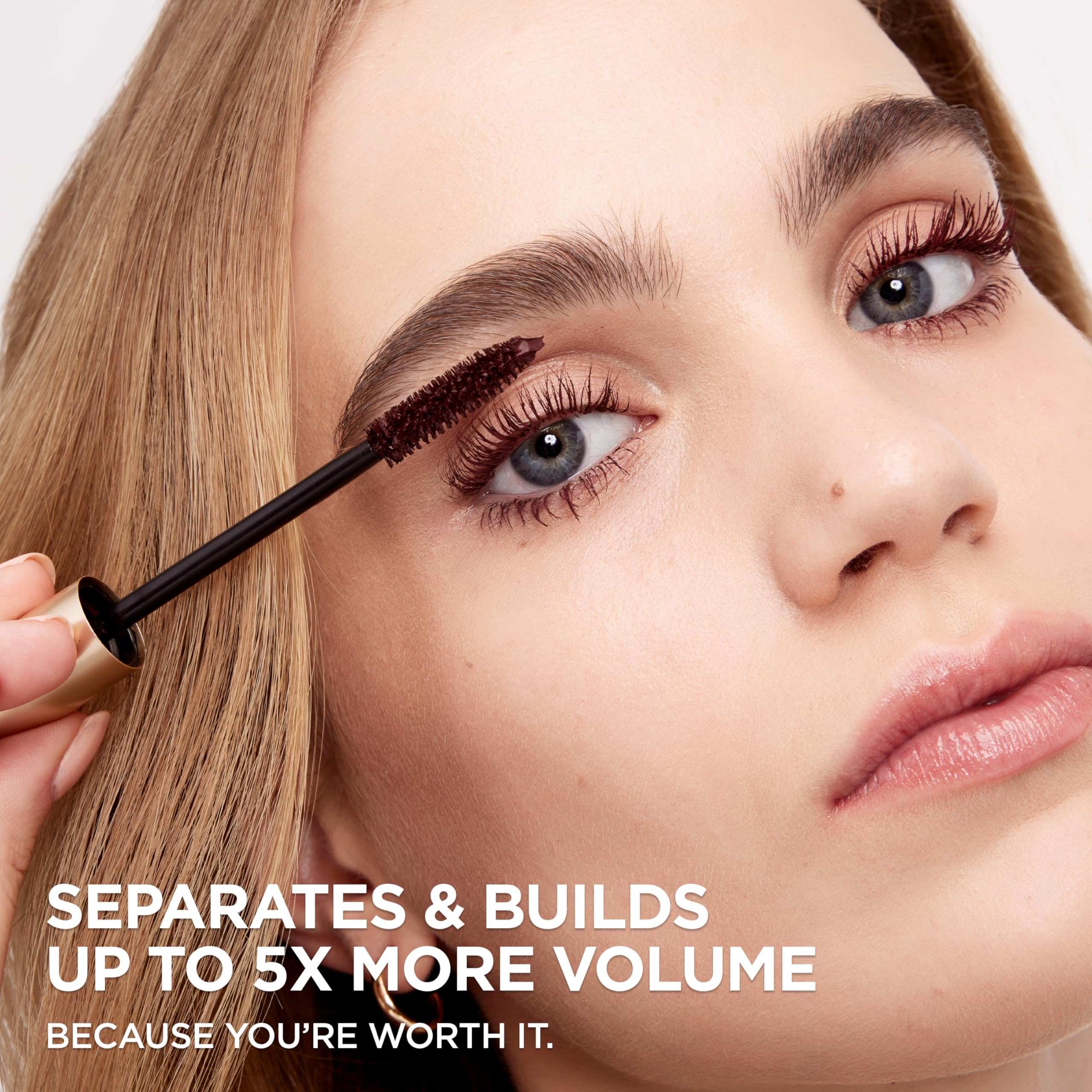 Foto 3 | Máscara L'oreal Paris Makeup Voluminous Original Deep Burgundy - Venta Internacional.