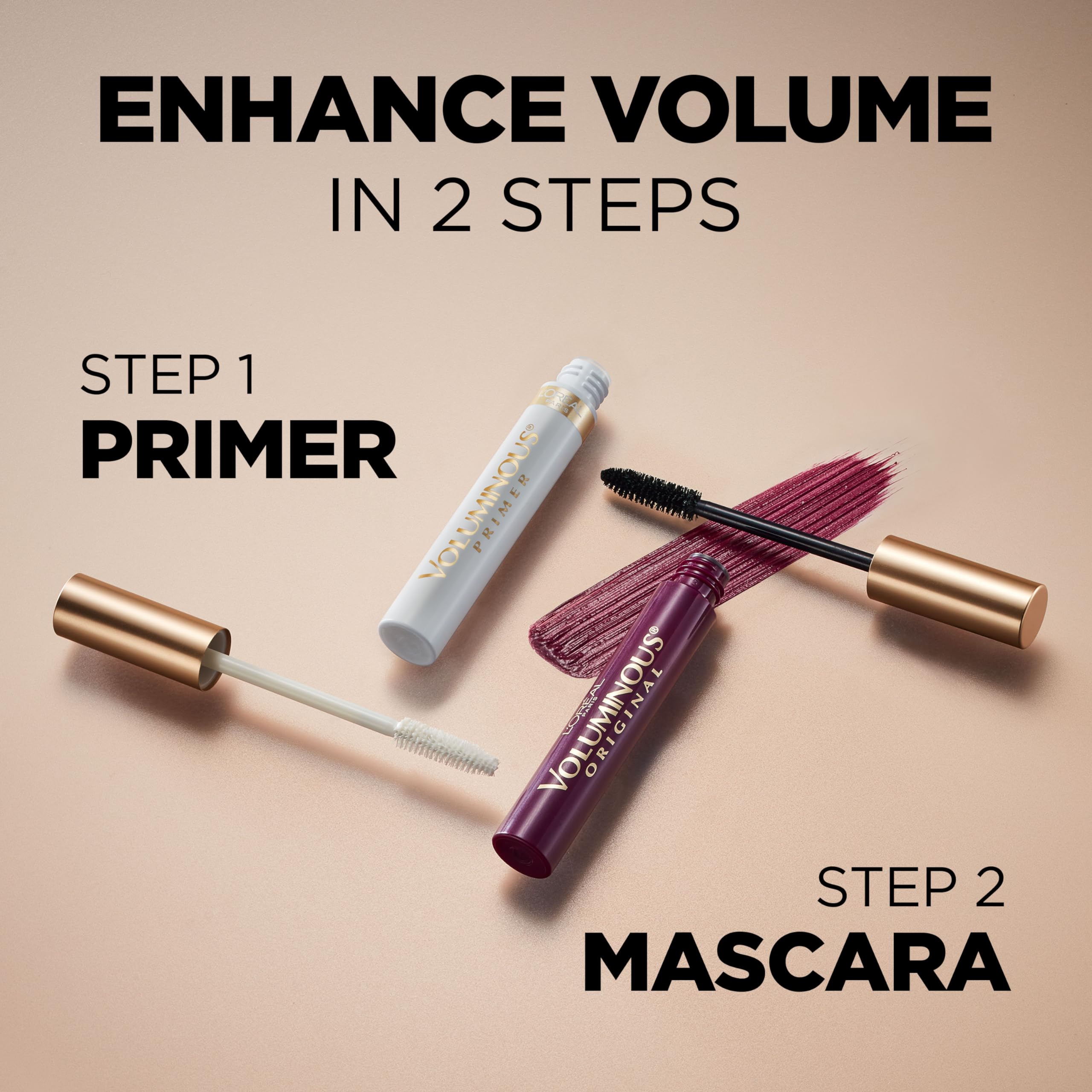 Foto 7 pulgar | Máscara L'oreal Paris Makeup Voluminous Original Deep Burgundy - Venta Internacional.