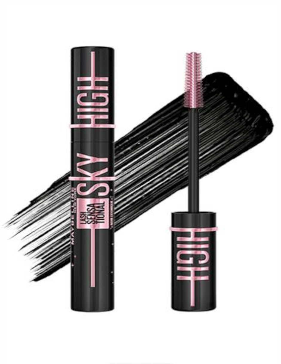 Foto 5 pulgar | Máscara De Pestañas Lavable Maybelline Sky High Cosmic Black + Termo De Agua Güish