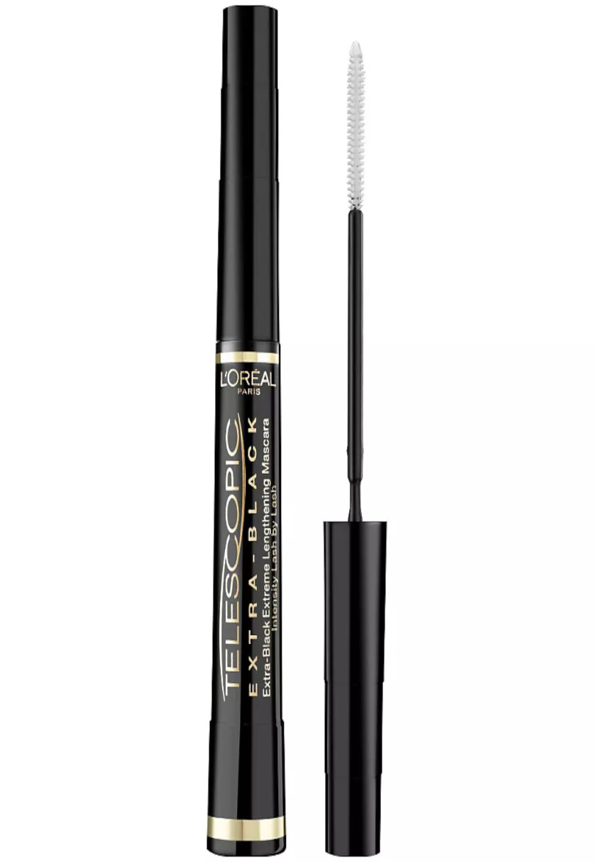 Foto 2 | Máscara Para Pestañas Telescopic Carbon Black + Termo De Agua De Regalo Güish
