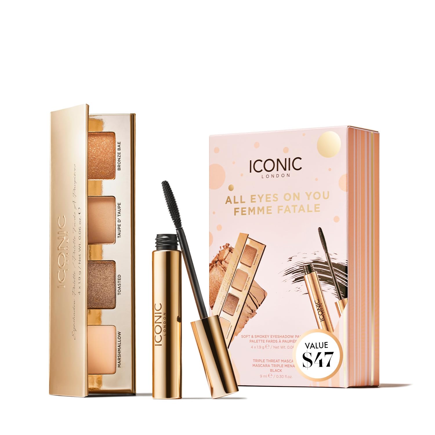 Foto 1 | Set De Regalo Iconic London All Eyes On You Con Máscara Y Paleta - Venta Internacional.