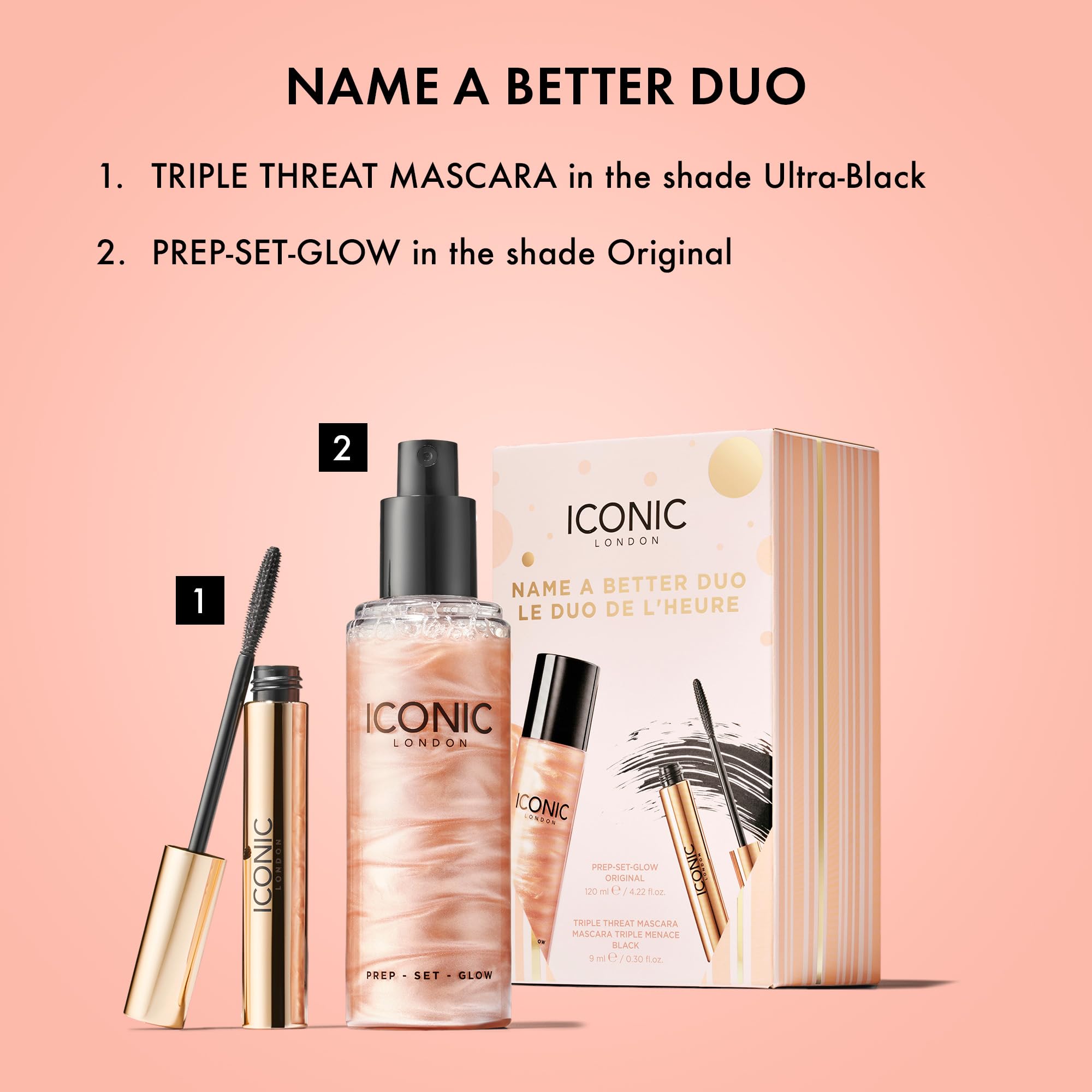Foto 3 pulgar | Set De Regalo Iconic London Name A Better Duo Con Máscara Y Prep-set-glow - Venta Internacional.