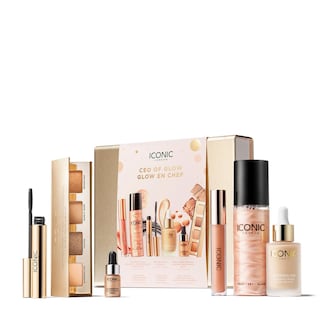 Foto 2 | Set De Regalo Iconic London Ceo Of Glow Con Prep-set-glow, Imprimador E Iluminador - Venta Internacional.