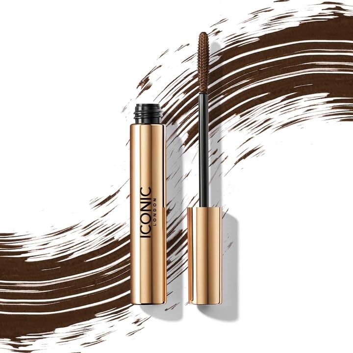 Máscara Iconic London Triple Threat, Voluminizadora, 9 Ml, Color Marrón - Venta Internacional. $971