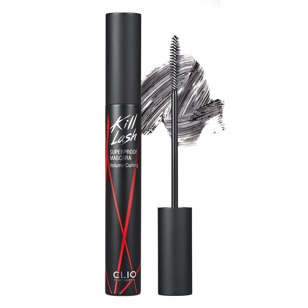 Máscara Clio Kill Lash Superproof (01 Largo Rizado Negro) - Venta Internacional. $871