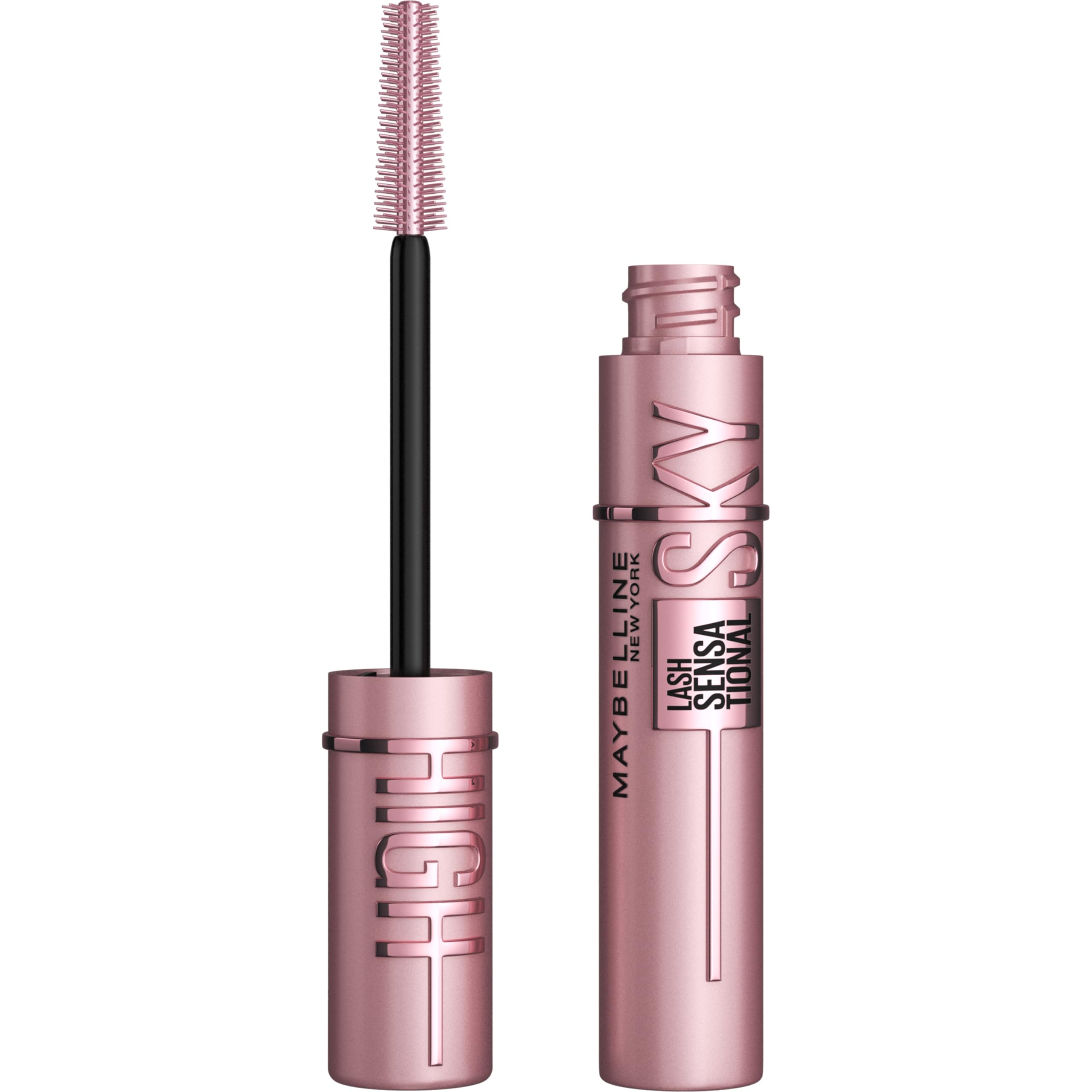 Foto 2 pulgar | Máscara Maybelline Lash Sensational Sky High Voluminizing Black - Venta Internacional.