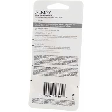 Foto 8 pulgar | Máscara Almay One Coat Multi-benefit Blackest Black 7 Ml (x2) - Venta Internacional.