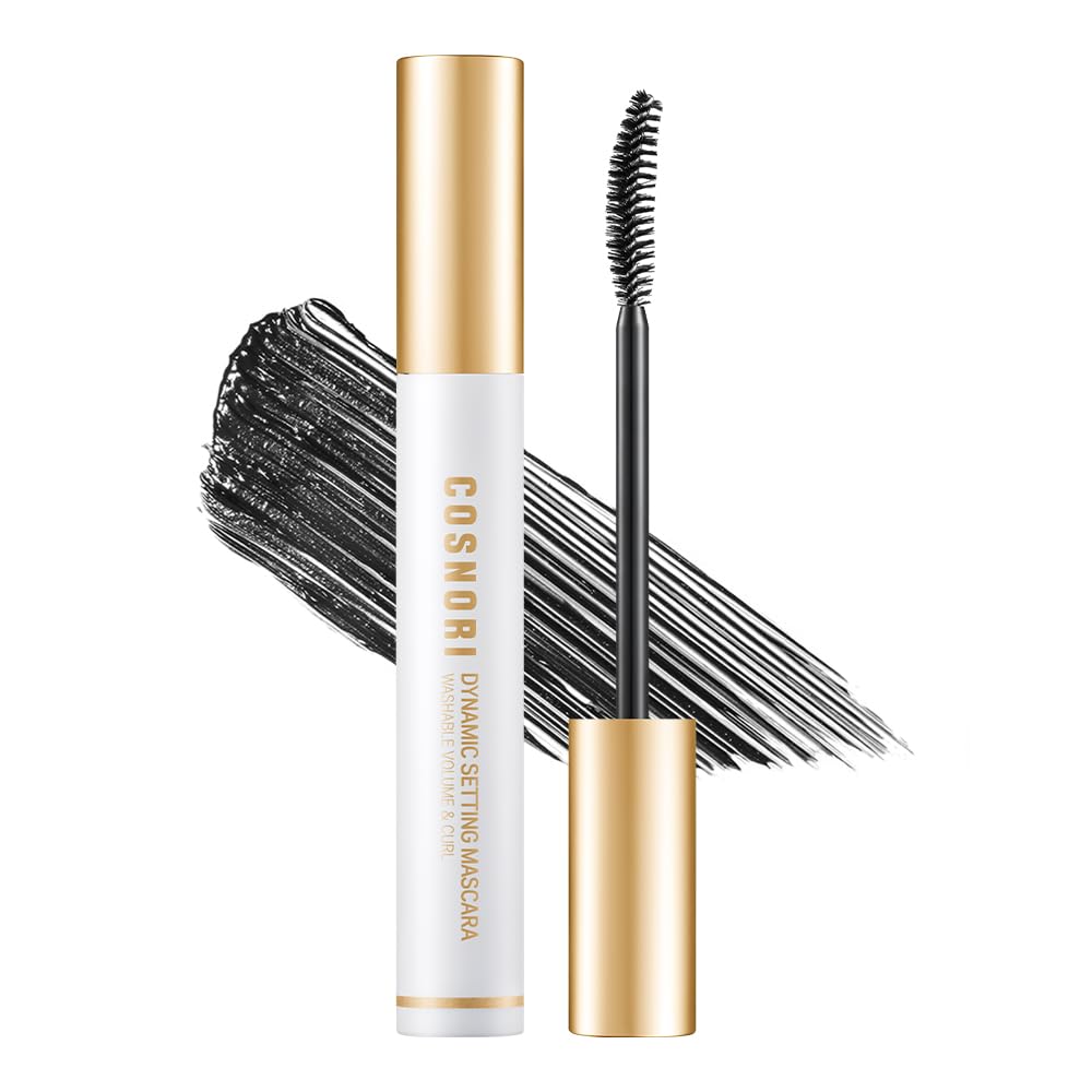 Máscara Cosnori Dynamic Setting Volume & Curl 01 Negra, 7 Ml - Venta Internacional. $632