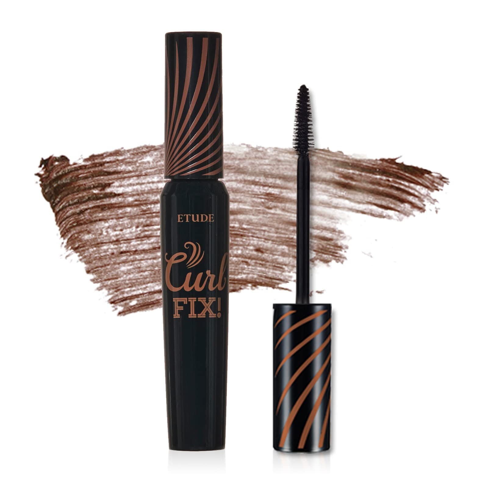 Máscara Etude Lash Perm Curl Fix #2, Marrón, Resistente Al Agua Las 24 Horas - Venta Internacional. $989
