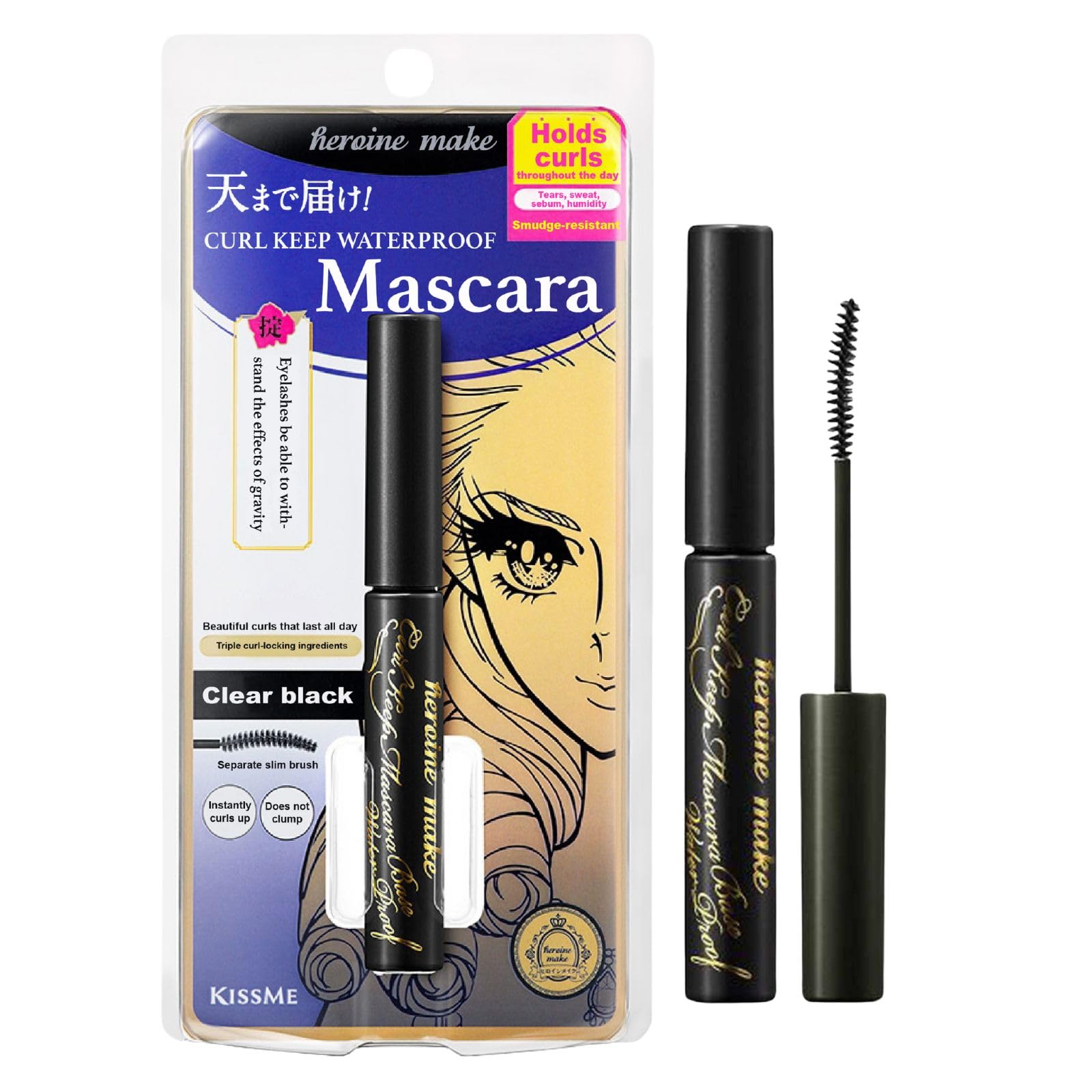 Foto 2 pulgar | Base De Máscara Heroine Make Curl Keep Waterproof, 6 Ml - Venta Internacional.