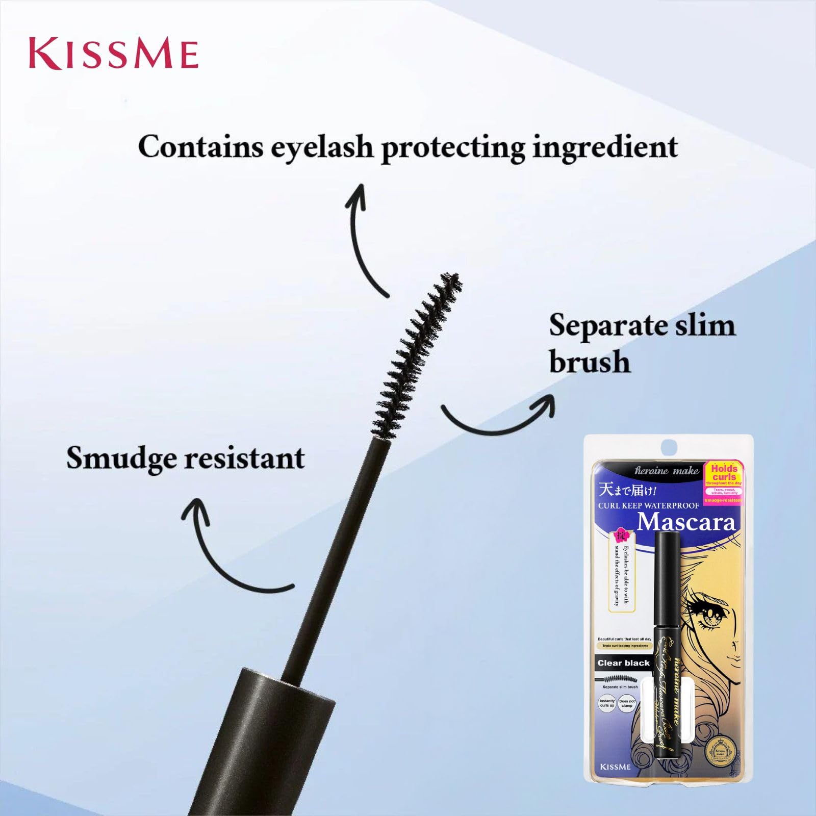 Foto 5 pulgar | Base De Máscara Heroine Make Curl Keep Waterproof, 6 Ml - Venta Internacional.