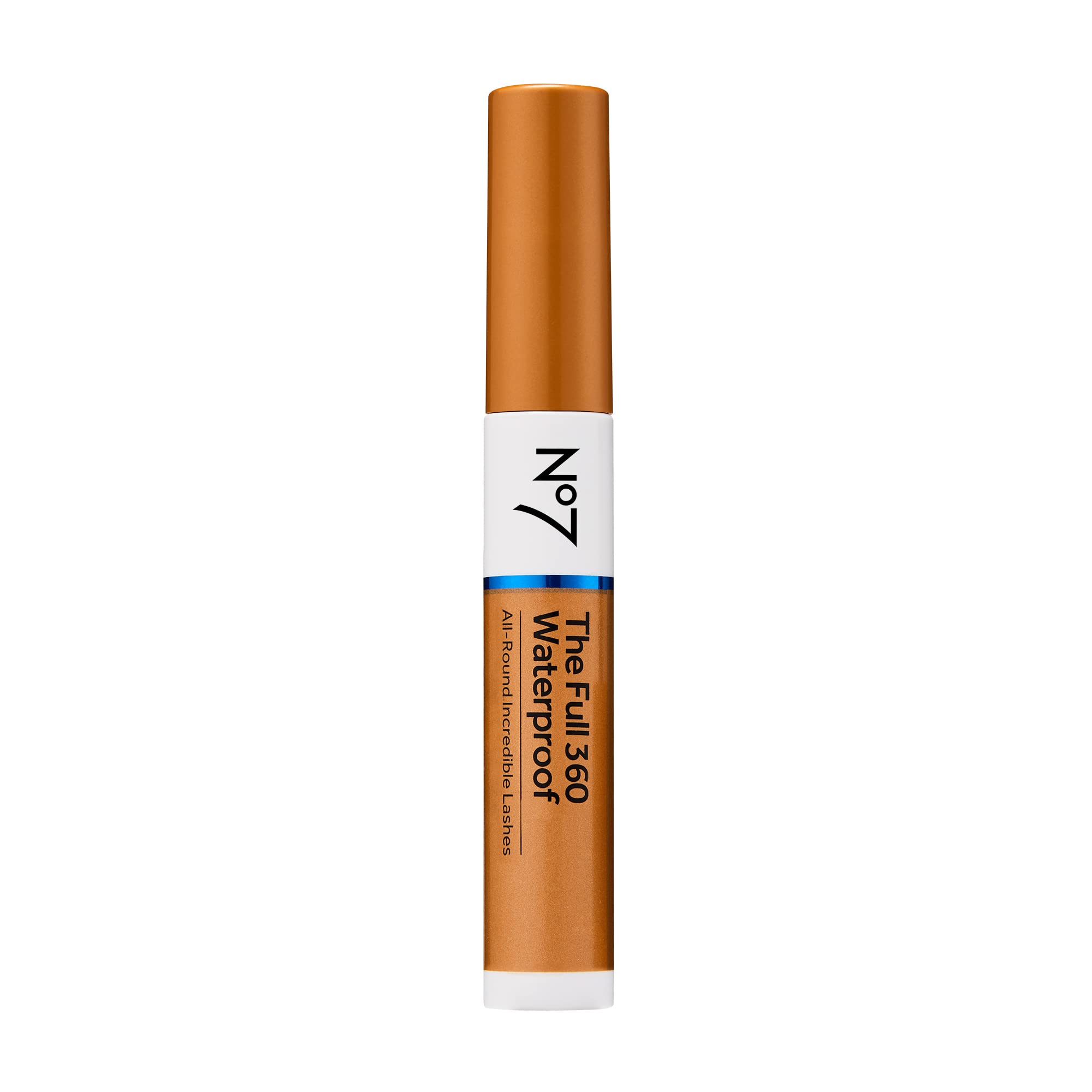 Máscara No7 The Full 360 Waterproof Marrón/negro, 7 Ml - Venta Internacional. $579