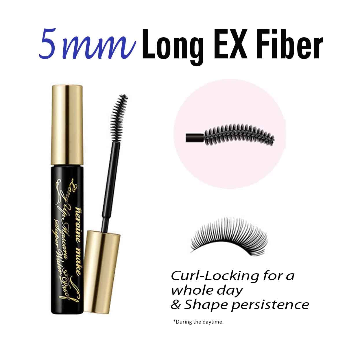 Foto 3 pulgar | Máscara Heroine Make Kissme Long & Curl Waterproof, Paquete De 3 Unidades - Venta Internacional.