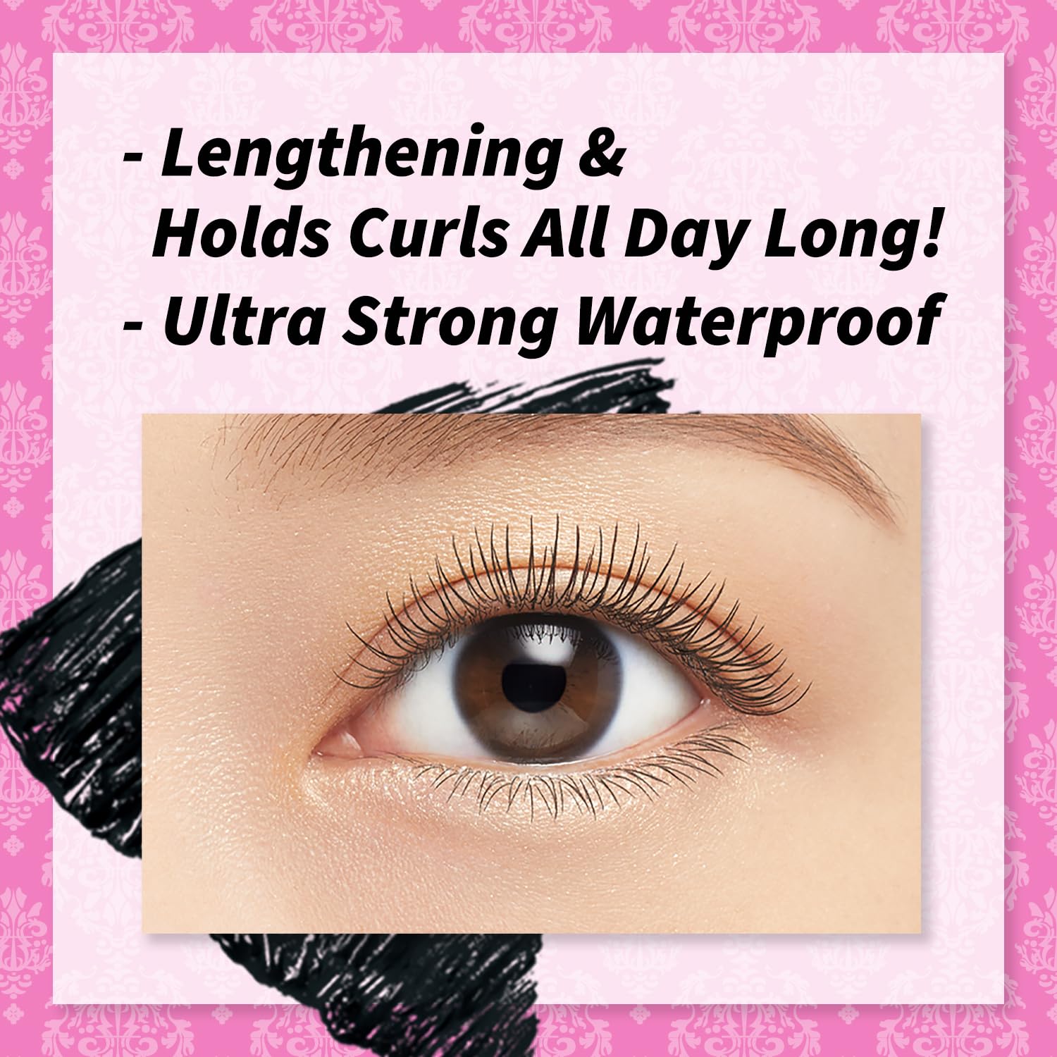 Foto 5 | Máscara Heroine Make Kissme Long & Curl Waterproof, Paquete De 3 Unidades - Venta Internacional.