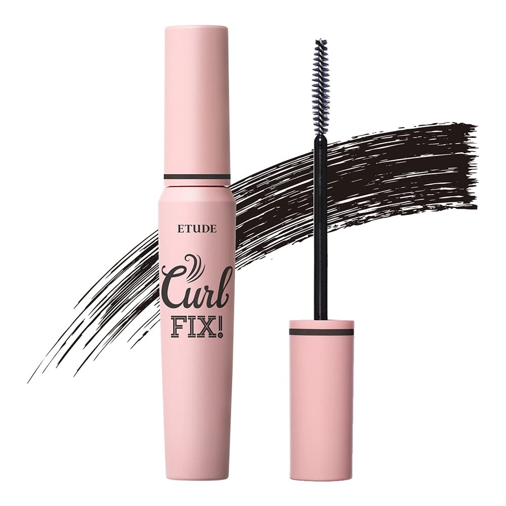 Máscara Etude Curl Fix #1 Negra Resistente Al Agua Durante 24 Horas - Venta Internacional. $901