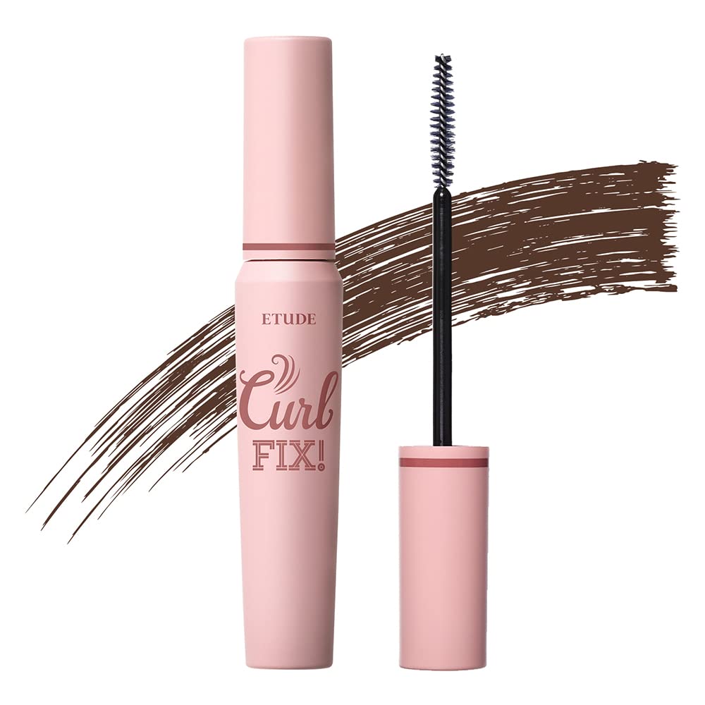 Máscara Etude Curl Fix #2, Marrón, Resistente Al Agua Durante 24 Horas - Venta Internacional. $901
