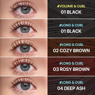 Foto 3 | Máscara Cosnori Perfect Setting Waterproof Volume & Curl, 7 Ml - Venta Internacional.