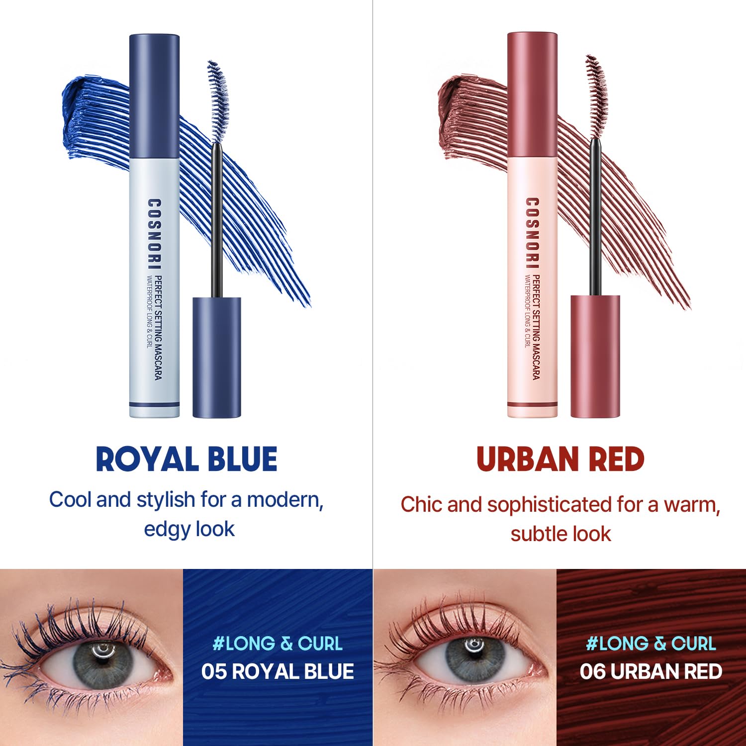 Foto 6 pulgar | Máscara Cosnori Perfect Setting Waterproof Volume & Curl, 7 Ml - Venta Internacional.