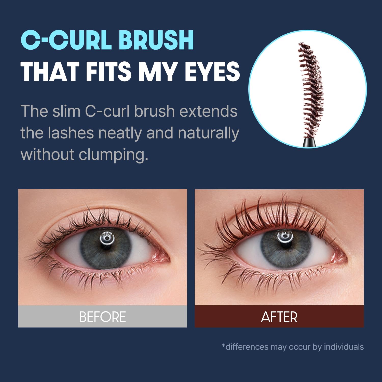 Foto 7 | Máscara Cosnori Perfect Setting Waterproof Volume & Curl, 7 Ml - Venta Internacional.
