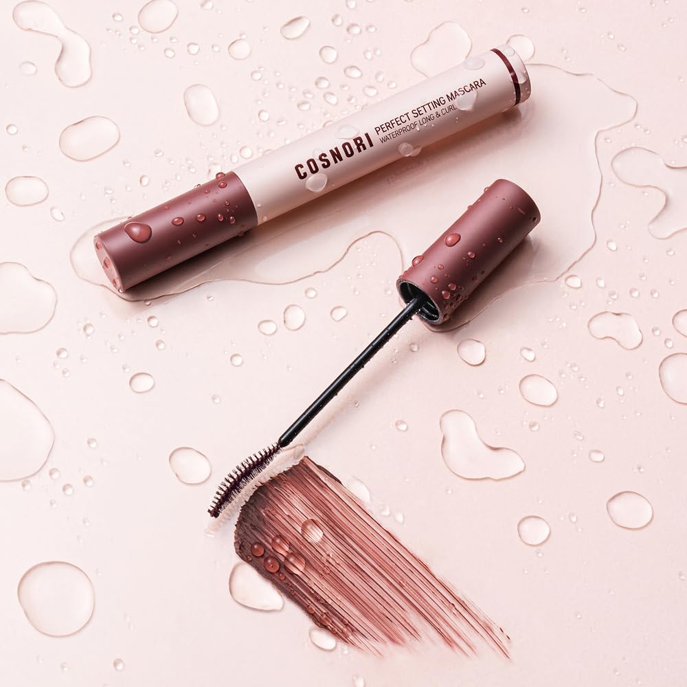 Foto 6 | Máscara Cosnori Perfect Setting Waterproof Long&curl 03 Marrón Rosado - Venta Internacional.