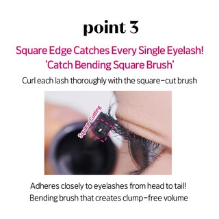 Foto 6 | Máscara Etude Curl Fix #4, Volumen, 8 Ml, Resistente Al Agua Durante 24 Horas - Venta Internacional.
