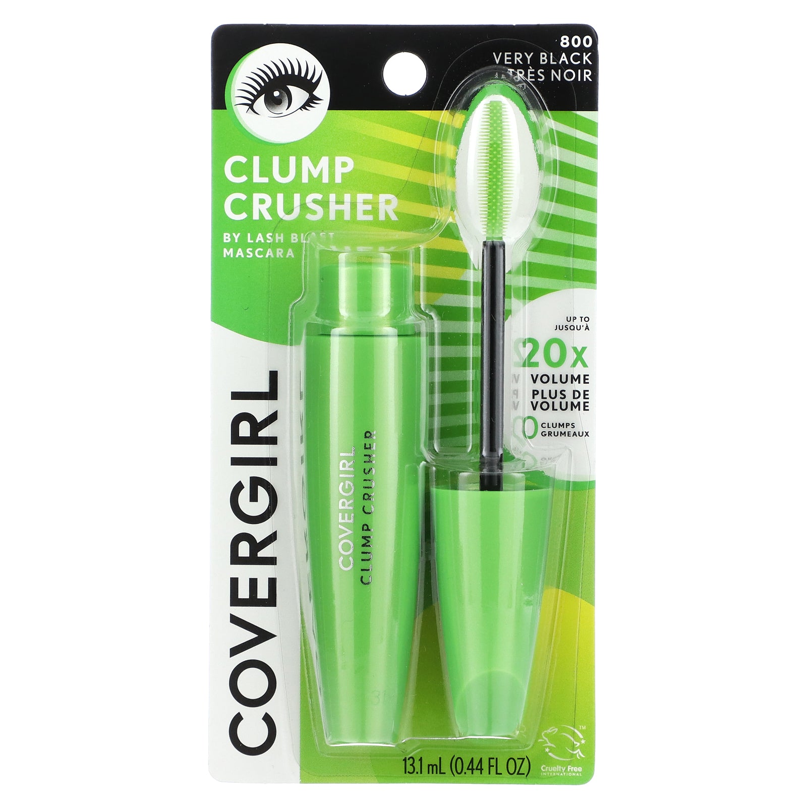 Foto 3 pulgar | Máscara Covergirl Lash Blast Clump Crusher 800, Muy Negra, 13,1 Ml - Venta Internacional.