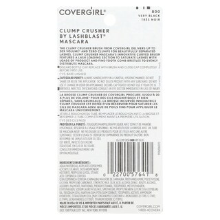 Foto 3 | Máscara Covergirl Lash Blast Clump Crusher 800, Muy Negra, 13,1 Ml - Venta Internacional.