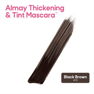Foto 2 | Máscara Almay Thickening & Tint 403 Black Brown 8 Ml - Venta Internacional.