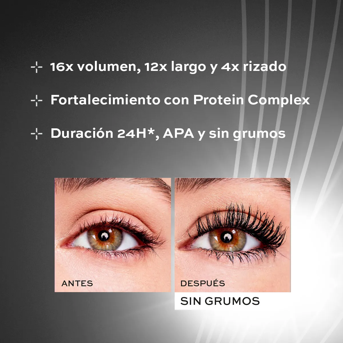 Foto 4 | Rímel L'bel Hyper Extensions 8 Ml Volumen Y Alargamiento