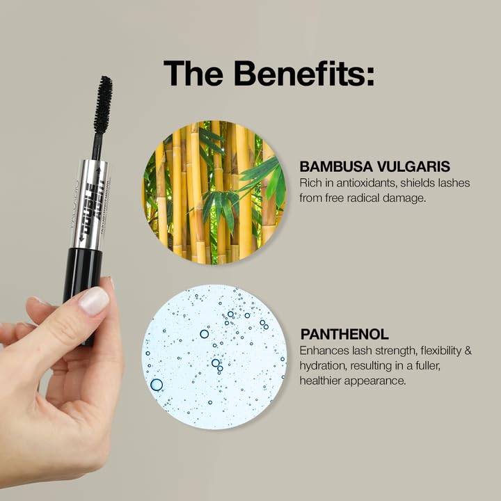 Foto 4 | Extensor De Pestañas Mascara Palladio Double Agent Black - Venta Internacional.