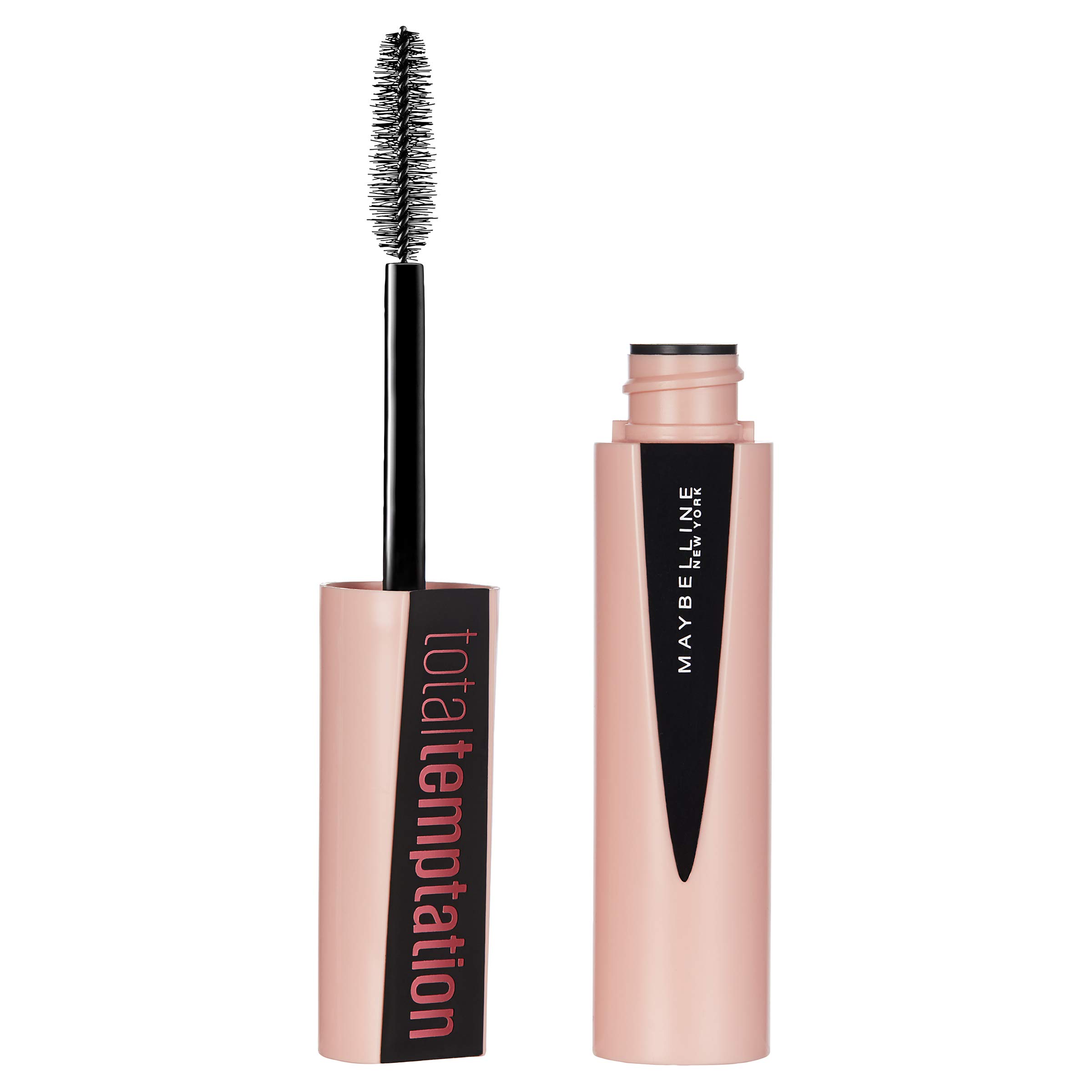 Máscara Maybelline New York Total Temptation Blackest Black - Venta Internacional.