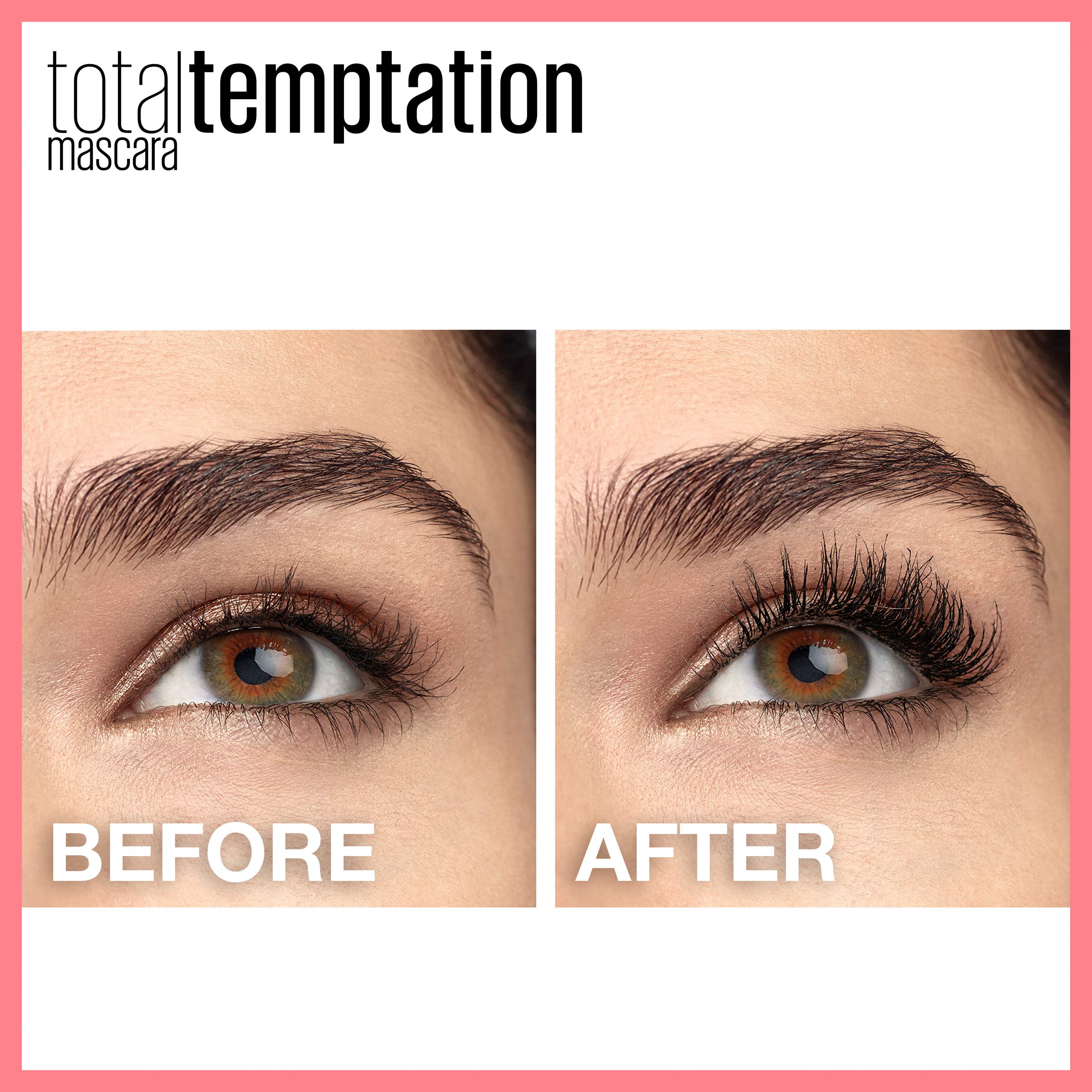 Foto 3 pulgar | Máscara Maybelline New York Total Temptation Blackest Black - Venta Internacional.