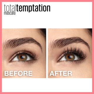 Foto 2 | Máscara Maybelline New York Total Temptation Blackest Black - Venta Internacional.
