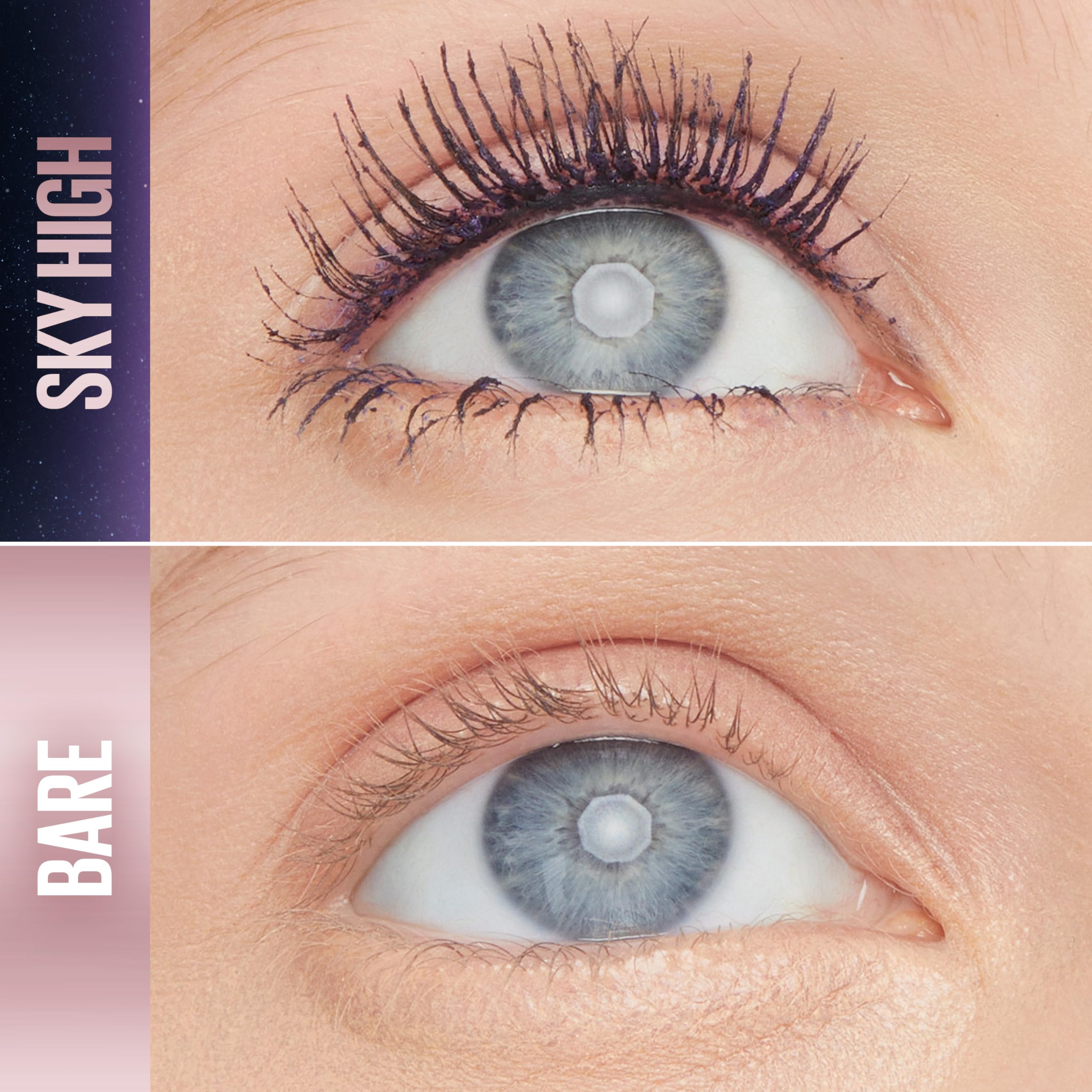 Foto 3 pulgar | Máscara Maybelline Lash Sensational Sky High Plum Twilight - Venta Internacional.