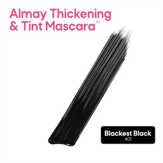 Foto 2 | Máscara Almay Thickening & Tint 401 Blackest Black 8 Ml - Venta Internacional.