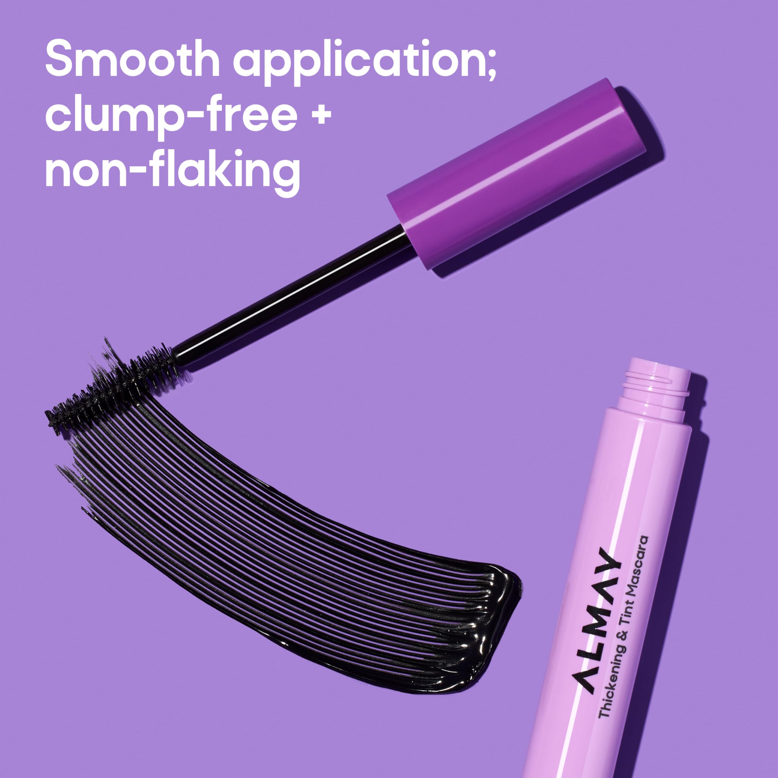 Foto 7 pulgar | Máscara Almay Thickening & Tint 401 Blackest Black 8 Ml - Venta Internacional.